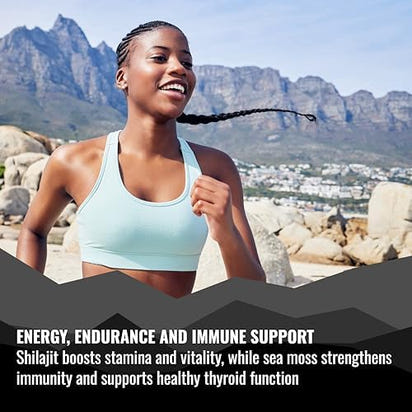 The Antidotes Shilajit, Sea Moss and Lion’s Mane Capsules™